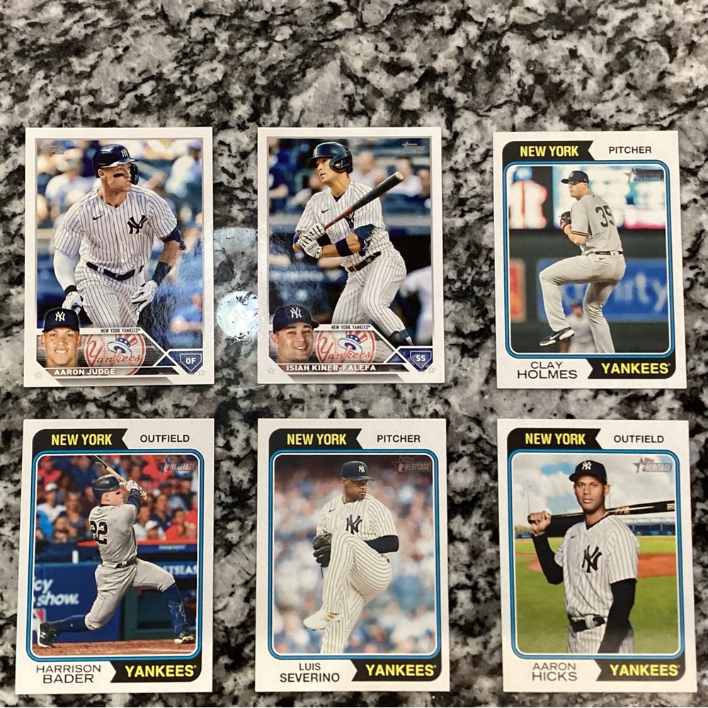 ⚫️ Yankees: Aaron Judge - Isiah Kiner-Falefa - Holmes, Bader, Hicks, Severino